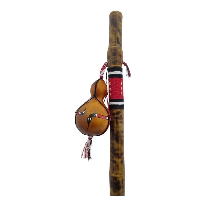 Cajado Sagrado Cobra Coral Caboclo Umbanda 1m