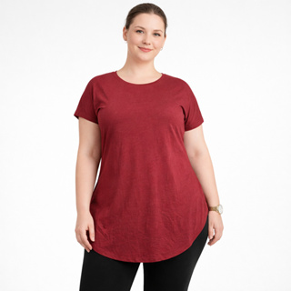 Camisa Fitness Plus Size Alongadas Tapa Bumbum em Viscolycra Premium em Oferta na Shopee