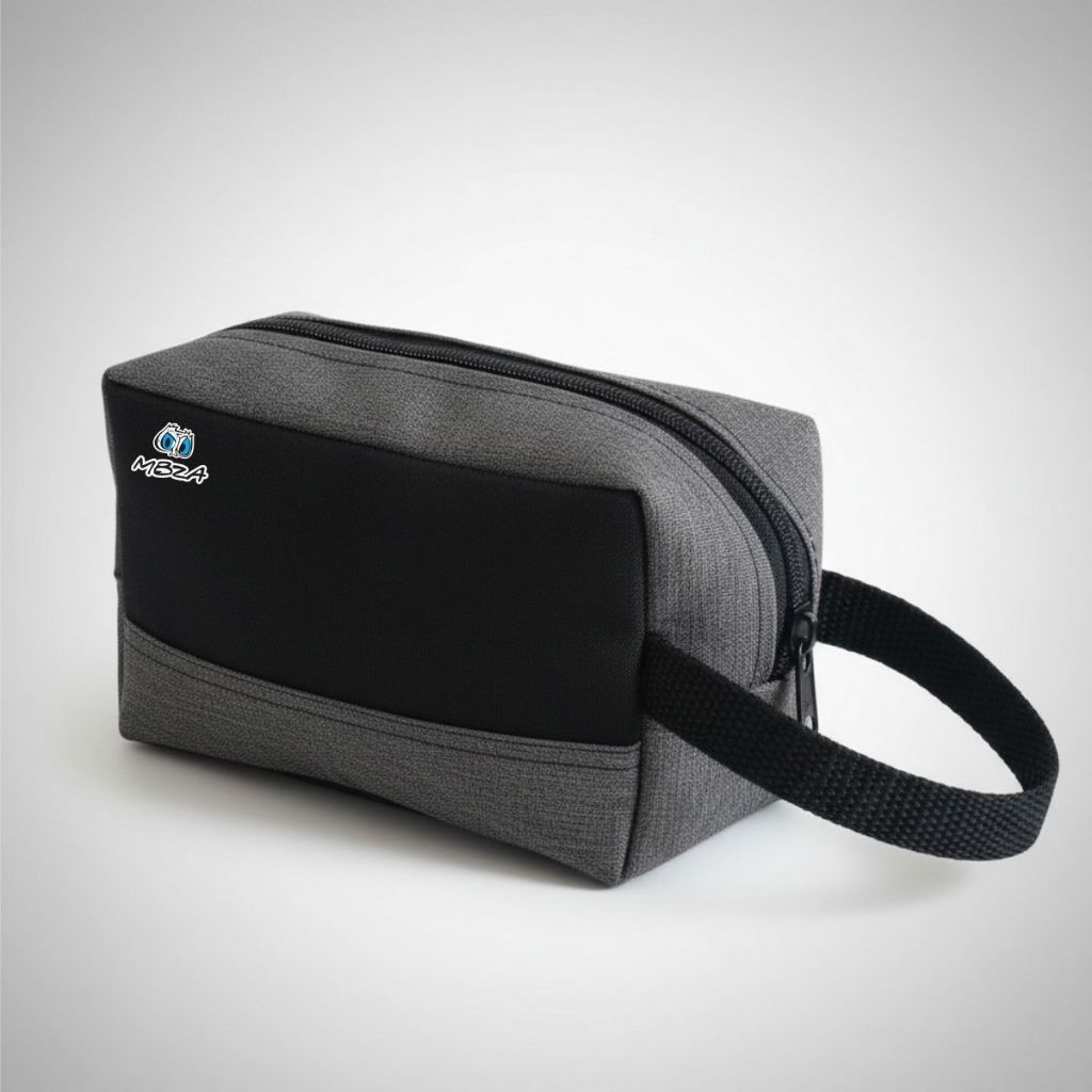 Bolsa Organizadora Necessaire Compacta unissex Feminina Cuidados Pessoais Maquiagem Estojo Viagem Escova dente Trabalho