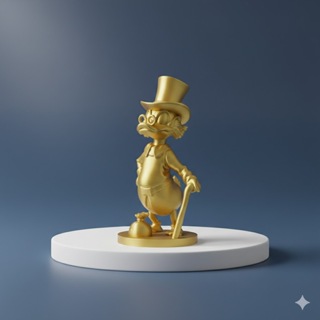 Busto Tio Patinhas 10cm | Estátua Tio Patinhas Decorativa | Boneco Tio Patinhas Colecionável | Tio Patinhas Decoração em Oferta na Shopee