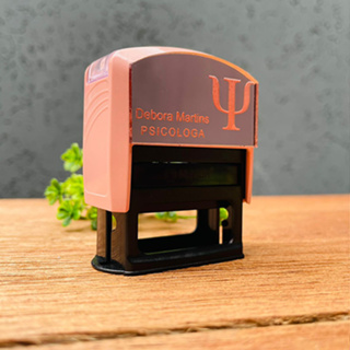Carimbo Personalizado Automático com Placa Espelhada.  Médicos, Enfermagem e Profissionais Nykon 302 em Oferta na Shopee