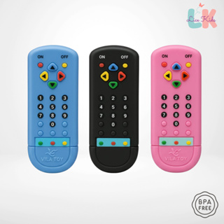 Mordedor Controle Remoto Infantil Macio Para Bebê Massageador Dentição Vila toy em Oferta na Shopee