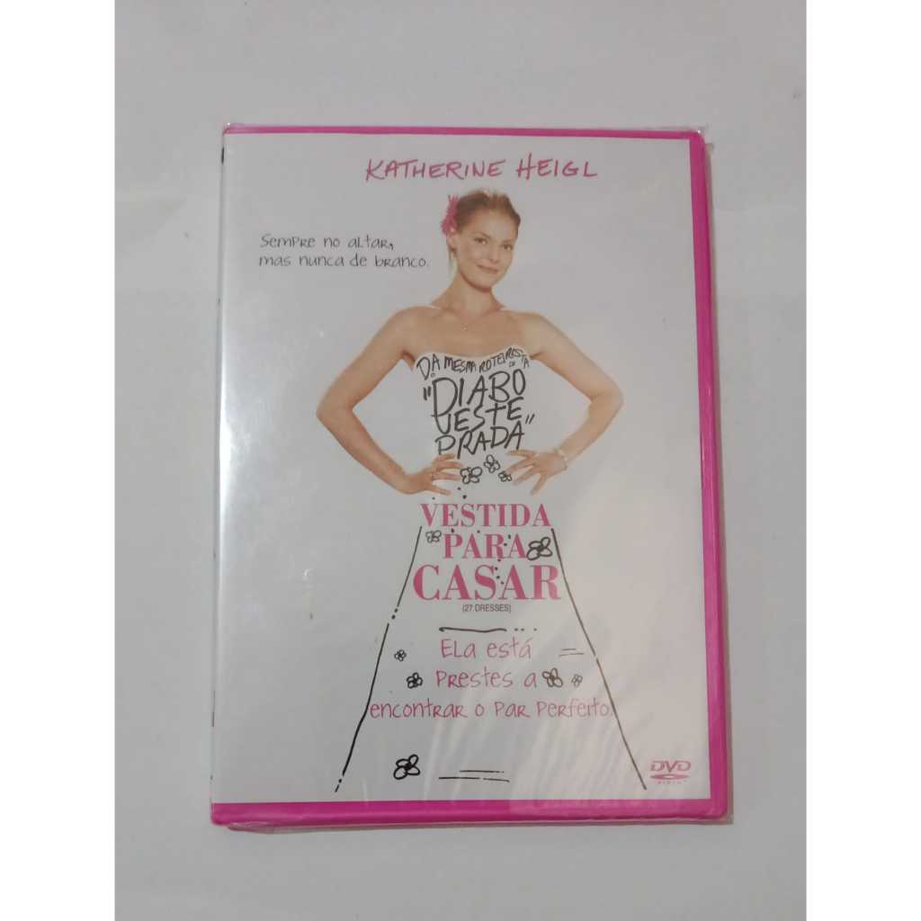 Dvd Vestida Para Casar Box Slim Novo Original Lacrado
