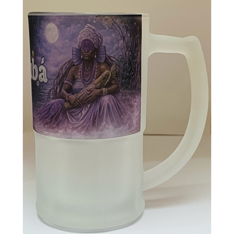 NANÃ CANECA DE CHOPP E BEBIDAS 340ml - UMBANDA CANDOMBLÉ SALUBÁ