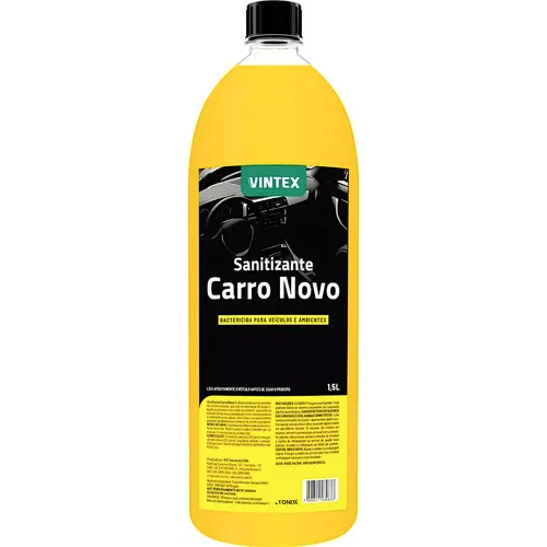 Sanitizante Aromatizante Cheirinho Carro Novo Vintex 1,5l