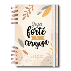 Agenda 2026 “Seja Forte e Corajosa” – Edificante | Tamanho A5
