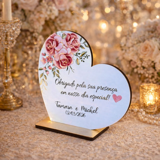 Lembrancinha de Casamento Noivado Personalizadas Luxo