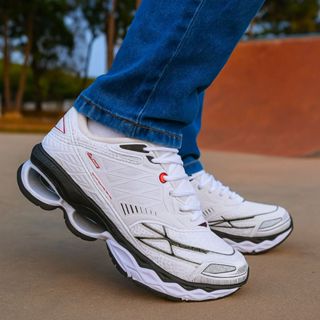 Tênis Masculino Academia Esportivo Caminhada Leve  Confortável Antiderrapante Envio Imediato em Oferta na Shopee