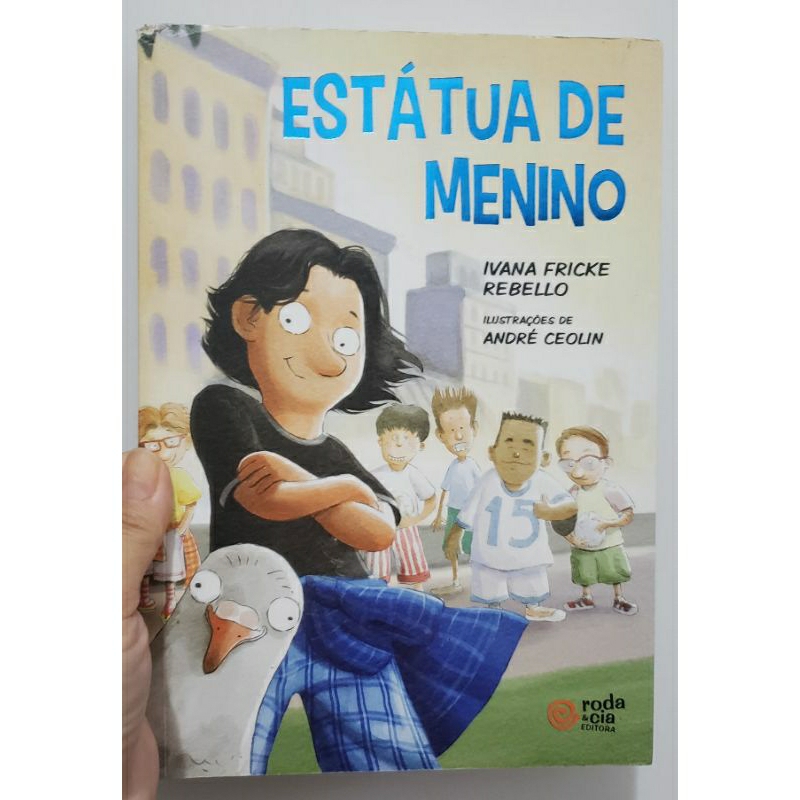 Livro Estátua de Menino - Ivana Fricke Rebello