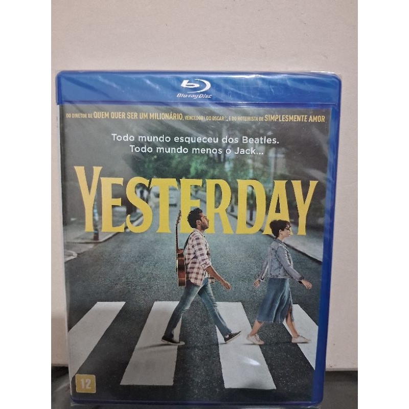 Blu-ray Yesterday Comédia Beatles Lacrado Original