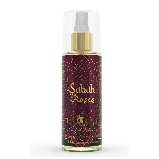 Body Splash Corporal Perfumado Sabah Roses 200ml Pink Kali