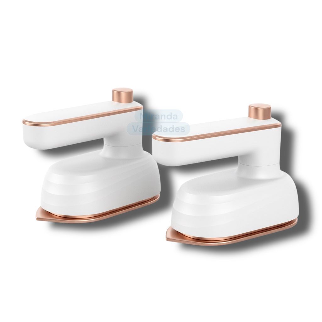 KIT 2 Mini Ferro De Passar Roupas Viagem Elétrico Portátil 110v e 220v  Bivolt Facil Renovação