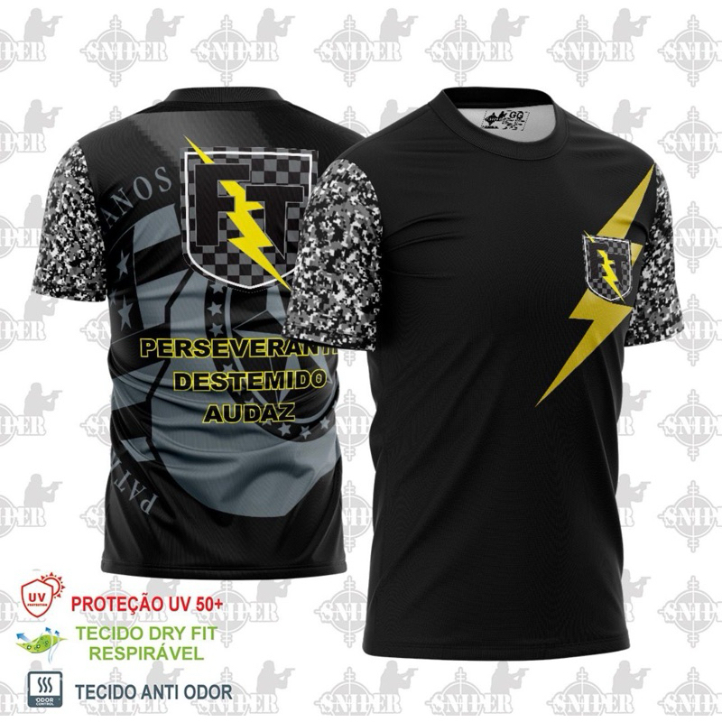 Camiseta Sniper Força Tática Goias