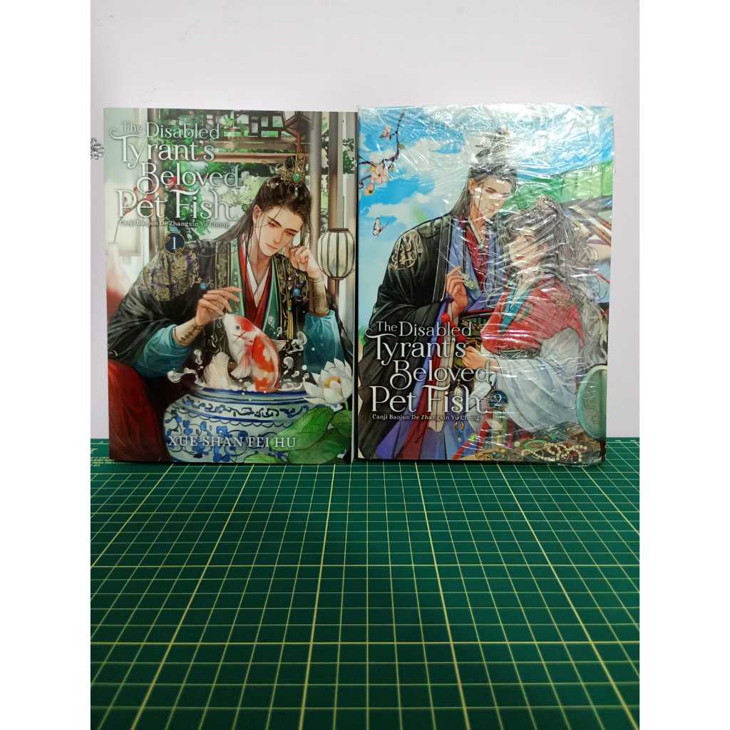 kit danmei novel the disabled tyrant's beloved pet fish vols. 1 e 2 (novos inglês)