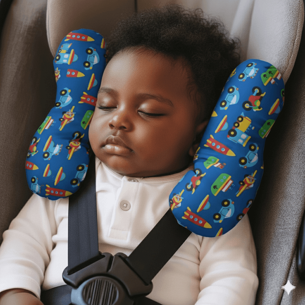 Almofada Pescoço Bebe para Bebe Conforto Anatomico Almofada Cabeça Bebe