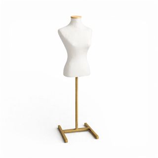 Manequim Busto Feminino Tamanho 42 Preto com Pedestal | Vitrine e Decoração. em Oferta na Shopee