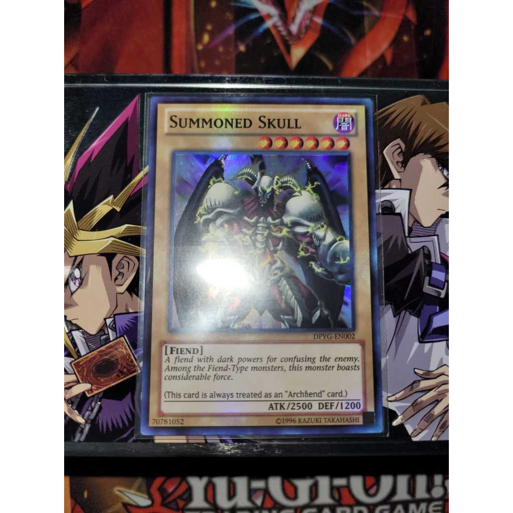 Summoned Skull - REI Caveira - Raridade SUPER - Duelist Pack YUGI! Yugioh! Original Konami