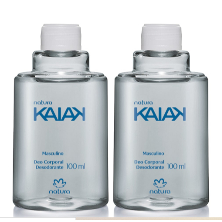 Kit Refil Desodorante Corporal Kaiak Masculino - 2 unidades