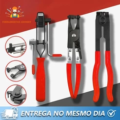 Kit 3 Alicates :Abraçadeiras Radias + Abraçadeiras Elásticas,Fixação De Bota Cv Grampos