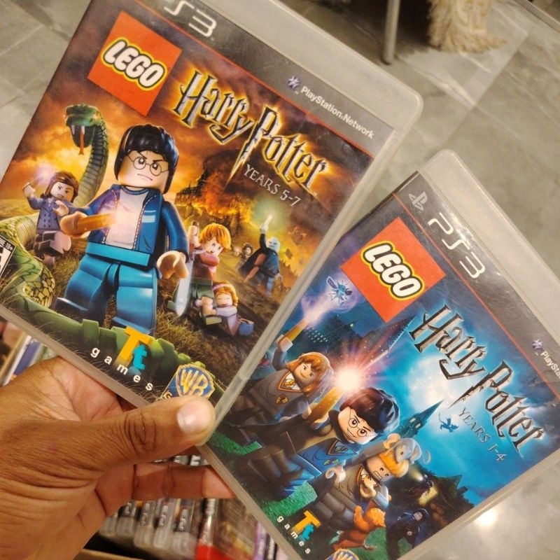 Lego Harry Potter years 1-4 e 5-7 Ps3 PlayStation 3  Cd Original seminovo perfeito envio imediato 79 reais cada