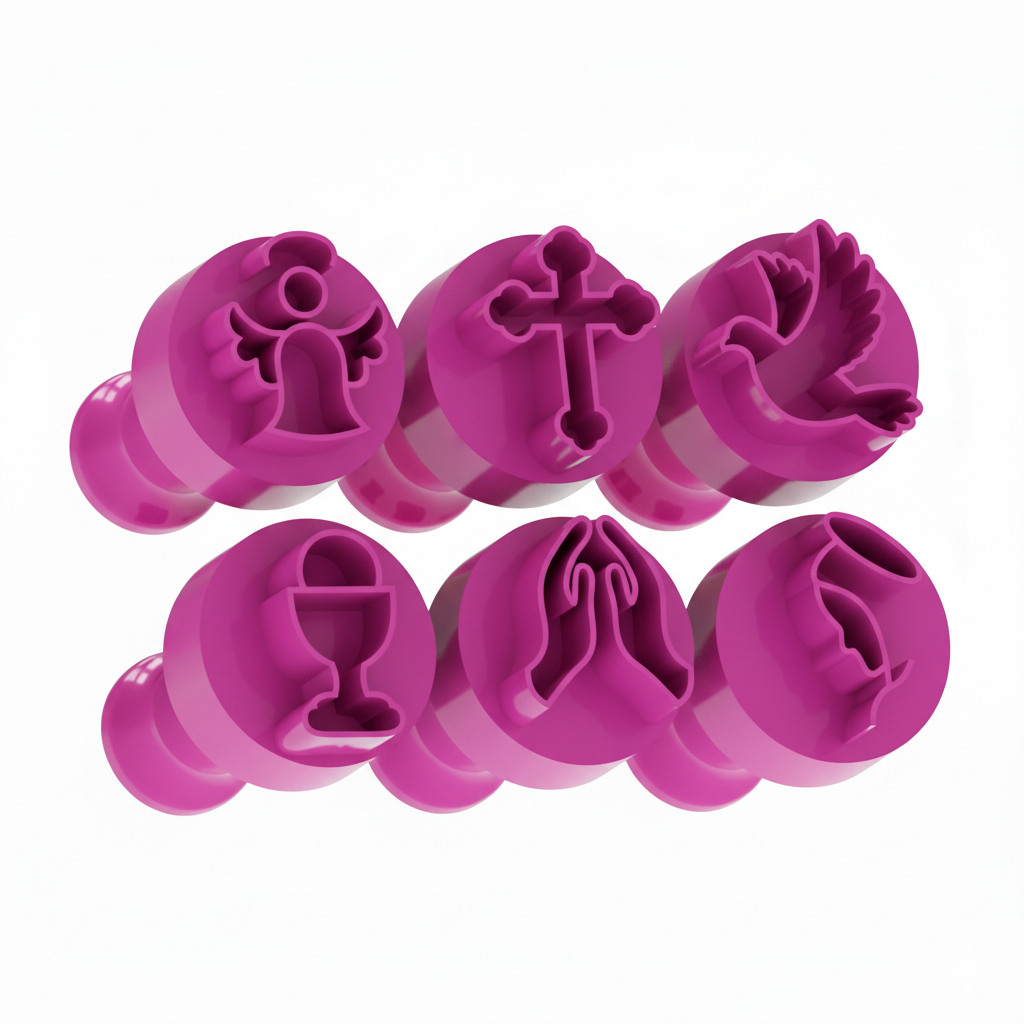 Kit Carimbo para Doce e Brigadeiro Batizado - Marcador de Docinhos, Festa e Confeitaria em Oferta na Shopee