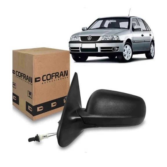 Retrovisor Gol G3 G4 99/14 4portas C/ Controle - Unid ou Par em Oferta na Shopee