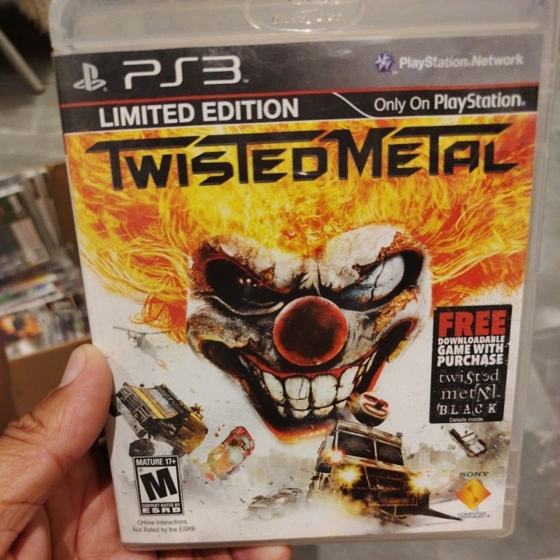Twisted Metal Ps3 PlayStation 3  Cd Original seminovo perfeito envio imediato