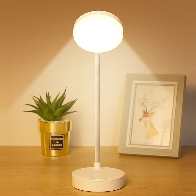 Luminária LED Touch BigTech - Abajur Recarregável, Haste Flexível, Luz de Estudo