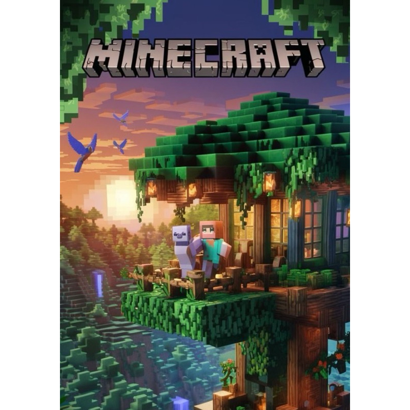 Caderno de Brochura Minecraft grande 96folhas Envio imediato em Oferta na Shopee