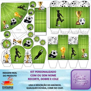 TIME DE FUTEBOL VÁRIOS TIMES LEMBRANCINHA COM 80/160 ITENS PERSONALIZADA COM OU SEM NOME em Oferta na Shopee