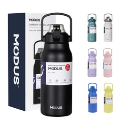 MODUS Garrafa Térmica De Viagem Inox 1700ml Com Isolamento A Vácuo