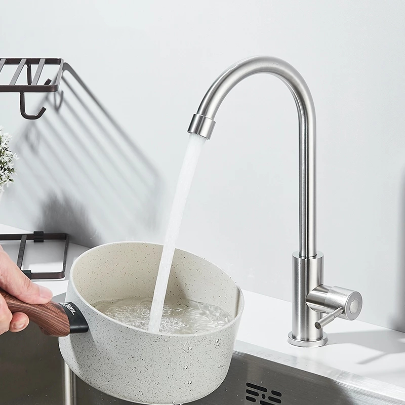 Torneira Misturador Para Pia Cozinha Bancada Inox 360º Moderna 3 Cores em Oferta na Shopee