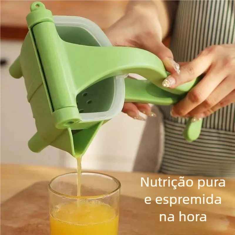Espremedor Manual de Frutas - Fácil Manuseio e Ideal para Cozinha Doméstica em Oferta na Shopee