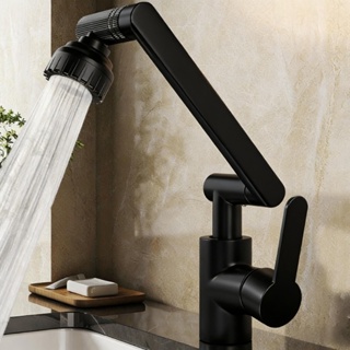 Torneira de 1080° graus giratória de água quente e fria torneira de cozinha moderna giratória para casa-Com mangueira em Oferta na Shopee