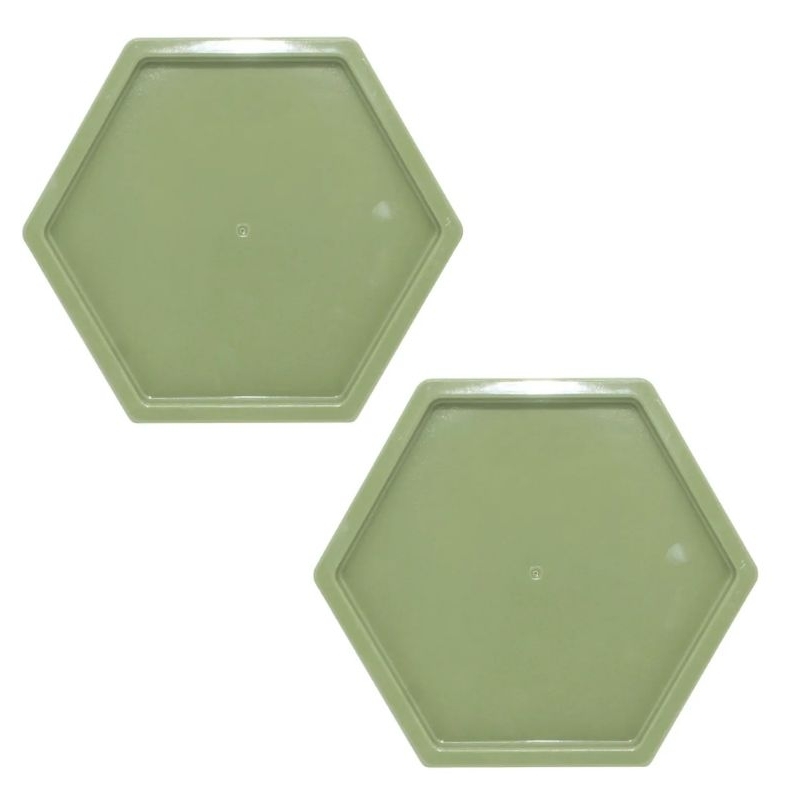 KIT  BANDEJAS SEXTAVADA 17X17CM em Oferta na Shopee