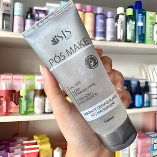 Sabonete Facial Demaquilante Pós Make C/ Acido Hialuronico Limpeza Suave - Isis Makeup