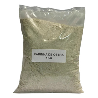 Farinha de Ostra - 1Kg (Para Aves, Pássaros, Galinhas, Ovos) em Oferta na Shopee