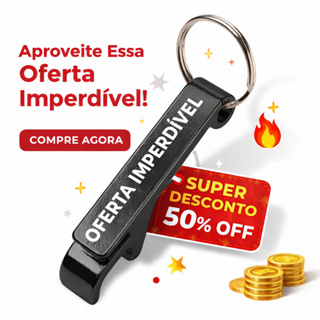 Kit c/ 50 ChaveiroS Abridor de Metal formato “pé de galinha” Personalizado a Laser Aproveite em Oferta na Shopee