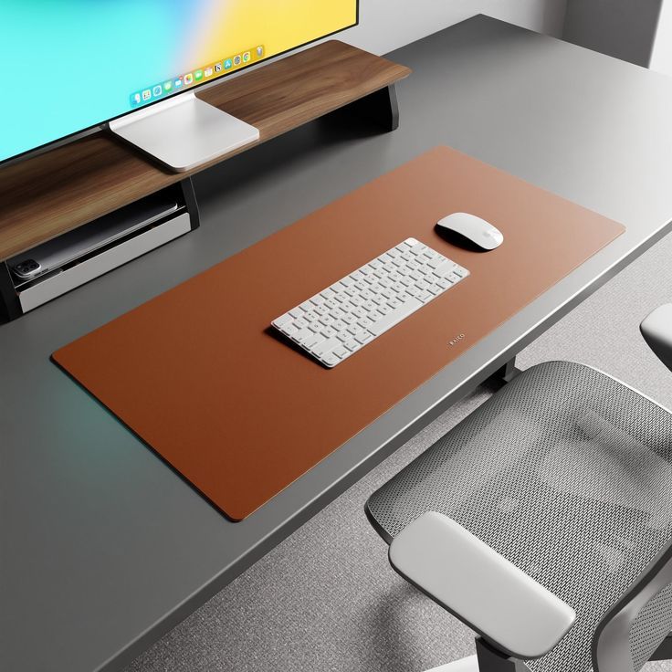 Mousepad Grande 65x32 Deskpad  Antiderrapante Mesa Computador em Oferta na Shopee