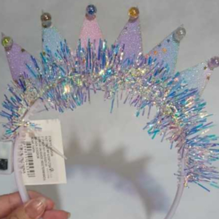 Tiara com Led Carnaval Luxo Feminina | Brilhante| Fantasia Festa Bloco Carnaval