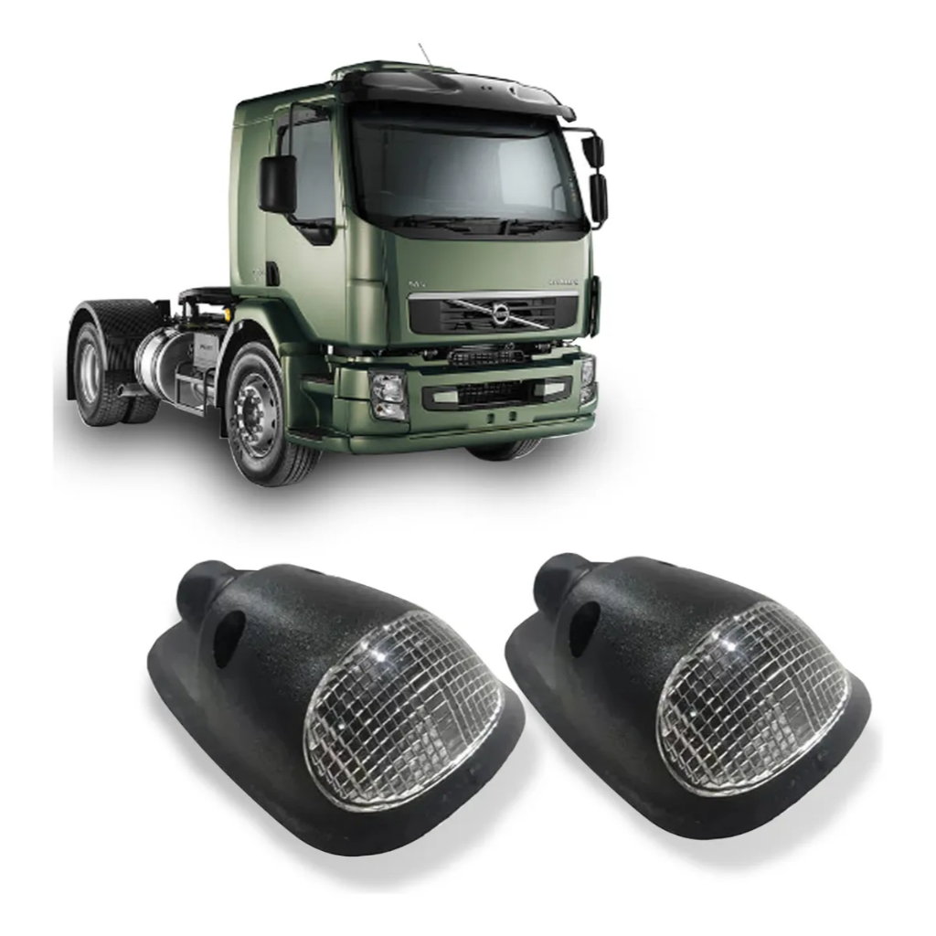 Lanterna Teto Pisca Pisca Corujinha Compatível Volvo Vm em Oferta na Shopee