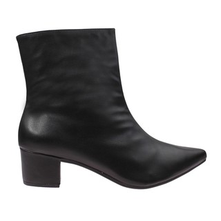 Bota Feminina Cano Médio Salto Bloco Elegante Confortável