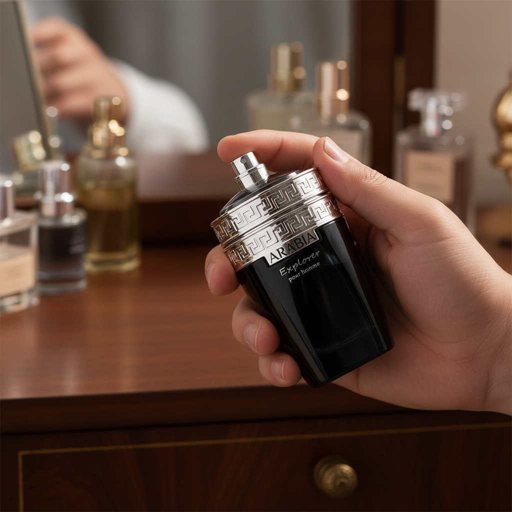 PERFUME ARABE ARABIA EXPLORER POUR HOMME EDP 100ML LE CHAMEAU