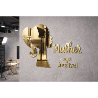 LETREIROS DECORATIVO DIA DA MULHER GRANDE PARA PAREDE ESPELHADO- LEMBRANCINHAS em Oferta na Shopee