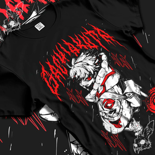 Camiseta Básica e OVERSIZED Estampada Gachiakuta Streetwear Gotico Red Dark Rudo Surebrec Trash Raider -Dead Bunny em Oferta na Shopee