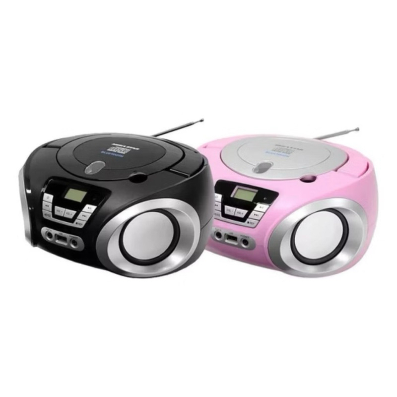 RADIO RETRO Micro System 1.200 watts reprodutor cd pendrive usb com Bluetooth Bivolt