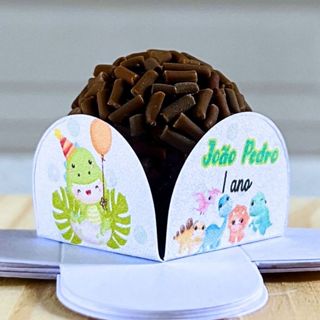 FORMINHAS PARA DOCES DINO BABY  | BRIGADEIRO | PERSONALIZADO | LEMBRACINHA | FESTA INFANTIL | ANIVERSÁRIO em Oferta na Shopee