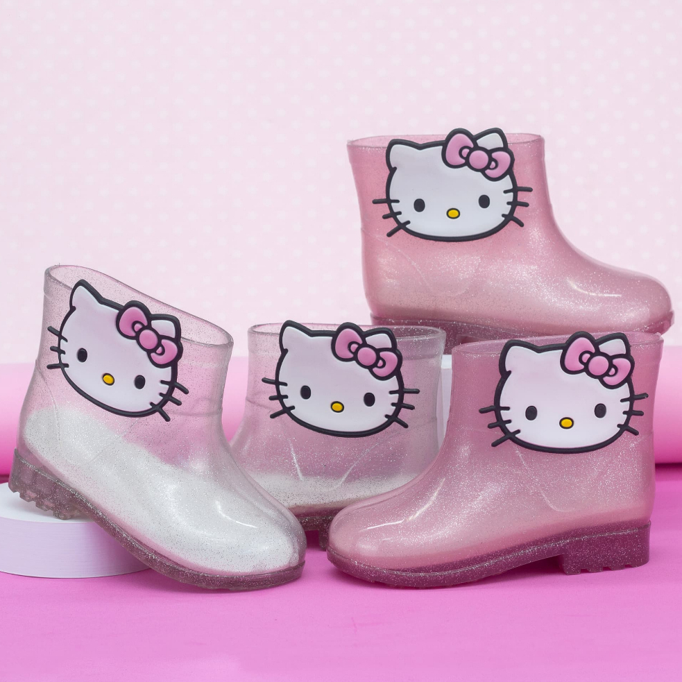 Galocha Bota Infantil Meninas Feminina Criança Leve Confortável Impermeável em Oferta na Shopee