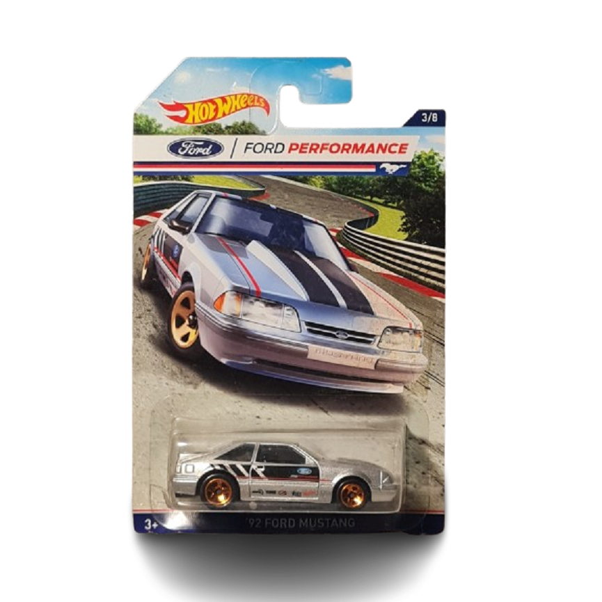 92 FORD MUSTANG FORD PERFORMANCE 2016 HOT WHEELS 1:64 LACRADO