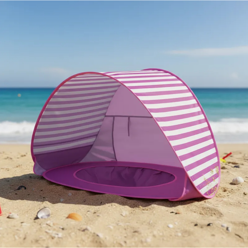 Imagem Tenda Barraca Infantil Dobrável Praia Proteção Uv Piscina